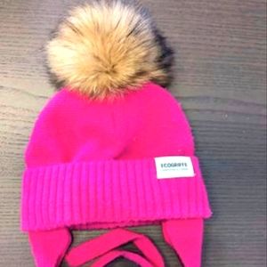 Tuque hibiscus modèle raton bambin écogriffe